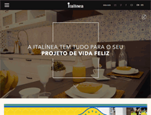 Tablet Screenshot of italinea.com.br